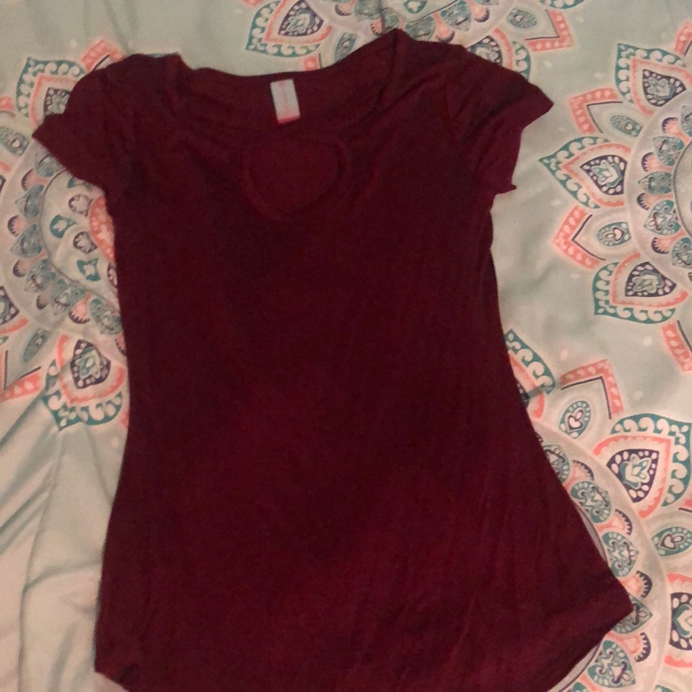 Maroon Top
